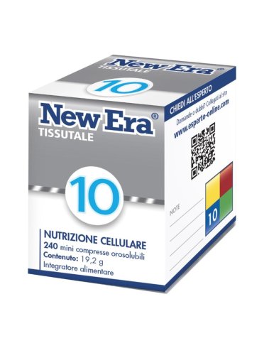 New era tissutale 10 - integratore omeopatico - 240 granuli