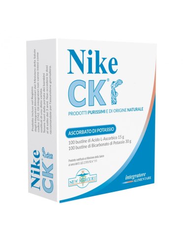 Nike ck - integratore antiossidante di acido ascorbico + potassio - 200 bustine