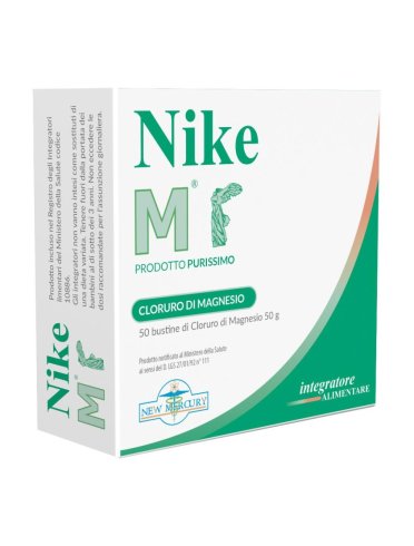 Nike m - integratore antiossidante di cloruro di magnesio - 50 bustine