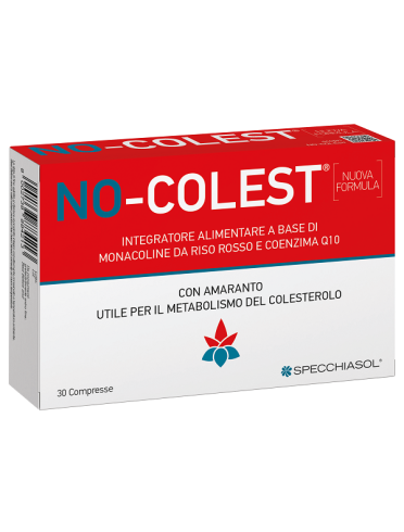 No-colest - integratore per il controllo del colesterolo - 30 compresse