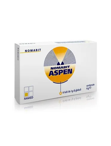 Nomabit aspen - integratore omeopatico - 6 dosi Nomabit aspen - integratore omeopatico - 6 dosi