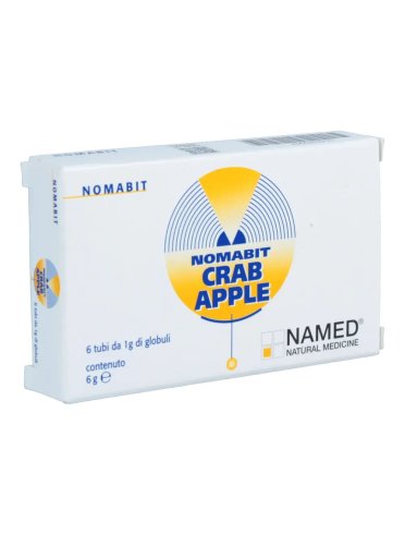 Named nomabit crab apple - integratore omeopatico - 6 dosi da 1 g