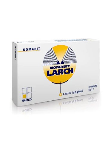 Named nomabit larch - integratore omeopatico - 6 dosi da 1 g
