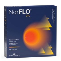 Norflo Oro - Integratore Antinfiammatorio e Antiossidante - 20 Stick Pack