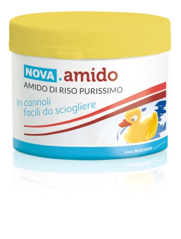 Nova amido di riso purissimo - prodotto per pelli delicate - 250 g