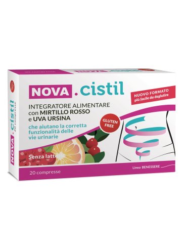 Nova cistil - integratore per la funzionalità delle vie urinarie - 20 compresse Nova cistil - integratore per la funzionalità delle vie urinarie - 20 compresse