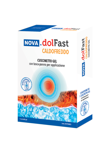 Nova dolfast - cuscinetto caldofreddo per dolori articolari - 1 busta