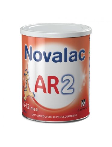 Novalac ar 2 - latte in polvere di proseguimento per bambini 6-12 mesi - 800 g