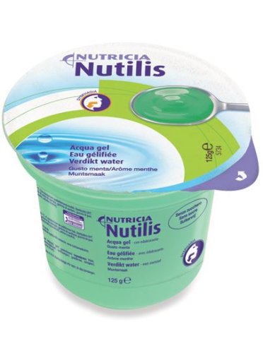 Nutilis aqua gel - bevanda al gusto di menta - 12 x 125 g