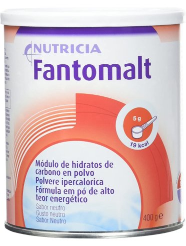 Nutricia fantomalt - polvere alimentare ipercalorica - 400 g