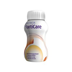 Nutricia Forticare - Supplemento Nutrizionale per Pazienti Oncologici Gusto Arancia e Limone - 4 x 125 ml