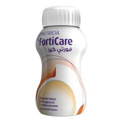 Nutricia Forticare - Supplemento Nutrizionale per Pazienti Oncologici Gusto Cappuccino - 4 x 125 ml