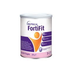 Nutricia FortiFit - Supplemento Nutrizionale Proteico Gusto Fragola - 280 g