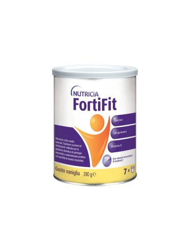 Nutricia fortifit - supplemento nutrizionale proteico gusto vaniglia - 280 g