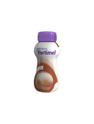 Nutricia fortimel - supplemento iperproteico gusto cioccolato - 4 x 200 ml