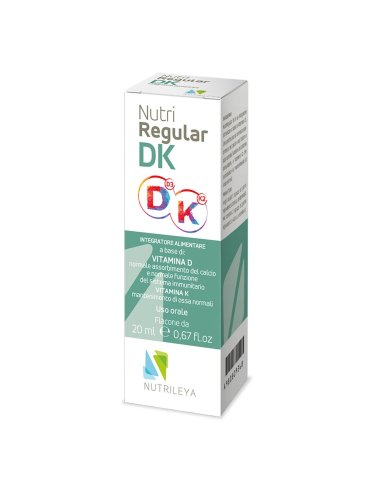 Nutriregular dk integratore vitamina d e k 20 ml