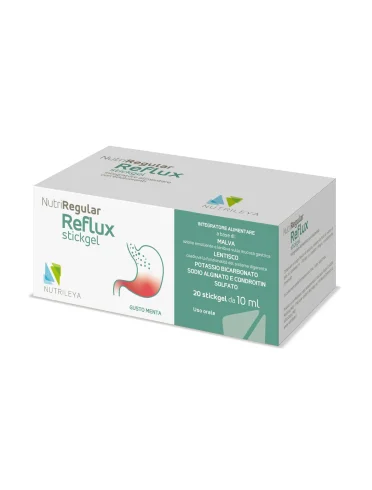 Nutriregular reflux integratore antireflusso 20 stick Nutriregular reflux integratore antireflusso 20 stick