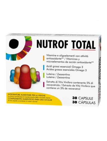 Nutrof totale integratore benessere della vista 30 capsule