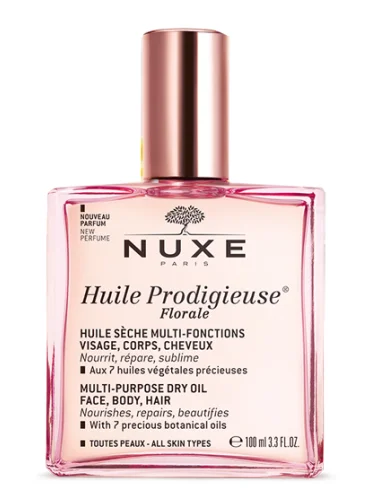 Nuxe huile prodigieuse floreale - olio secco viso corpo e capelli riparatore - 100 ml
