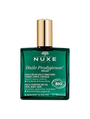 Nuxe huile prodigieuse neroli - olio secco viso corpo e capelli riparatore - 100 ml