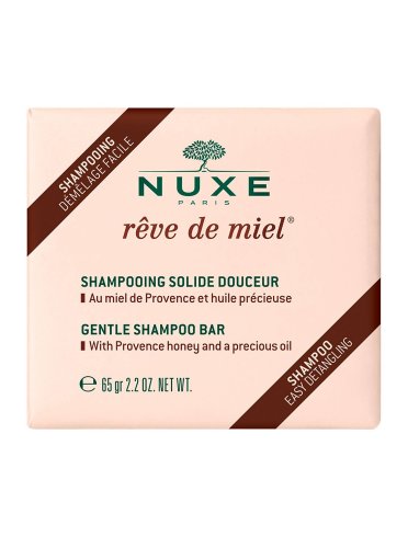 Nuxe reve de miel - shampoo solido delicato - 65 g