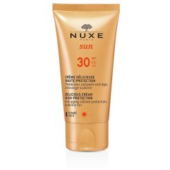 Nuxe Sun - Crema Solare Viso Anti-Età con Protezione Alta SPF 30 - 50 ml