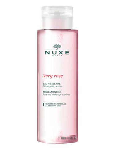 Nuxe very rose - acqua micellare lenitiva viso 3 in 1 - 200 ml