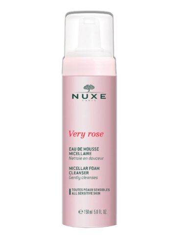 Nuxe very rose - mousse viso leggera detergente - 150 ml