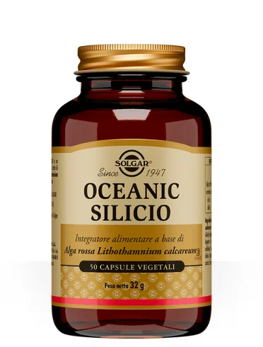 Solgar oceanic silicio 50 capsule vegetali