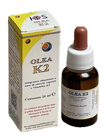 Olea k2 - integratore per la coagulazione del sangue e benessere delle ossa - 20 ml