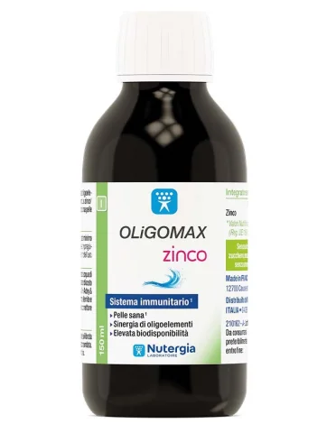 Oligomax zinco integratore difese immunitarie 150 ml Oligomax zinco integratore difese immunitarie 150 ml