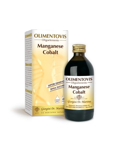 Olimentovis manganese cobalt - integratore per il benessere della ossa - 200 ml