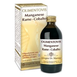 Olimentovis Manganese Rame Cobalto - Integratore per il Benessere delle Ossa - 200 ml