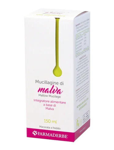 Olio alimentare mucillagine di malva integratore 150 ml Olio alimentare mucillagine di malva integratore 150 ml