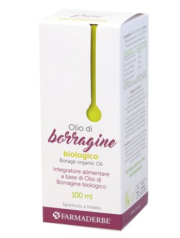 Olio di borragine bio integratore per articolazioni 100 ml