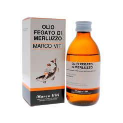 Marco Viti Olio di Fegato di Merluzzo - Trattamento della Regolarità Intestinale - 200 ml