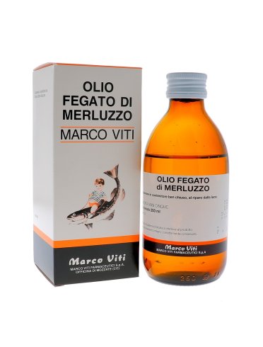 Marco viti olio di fegato di merluzzo - trattamento della regolarità intestinale - 200 ml
