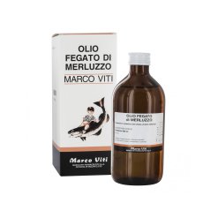 Marco Viti Olio di Fegato di Merluzzo - Trattamento della Regolarità Intestinale - 500 ml