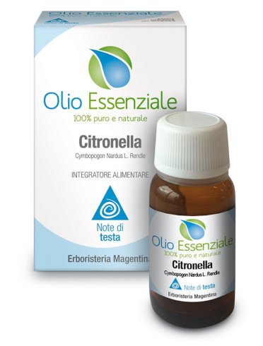 Citronella olio essenziale - olio per il benessere mentale - 10 ml