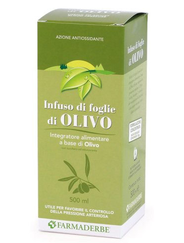 Infuso foglio di olivo per pressione arteriosa 500 ml