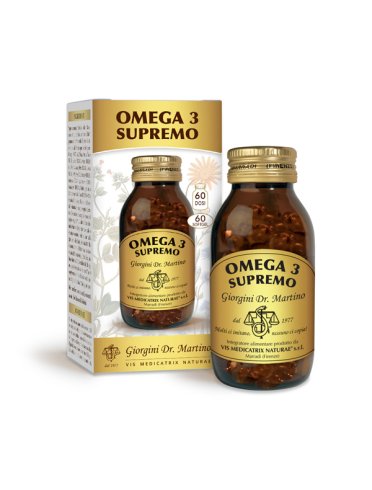 Omega 3 supremo - integratore per il benessere cardiovascolare - 60 softgel