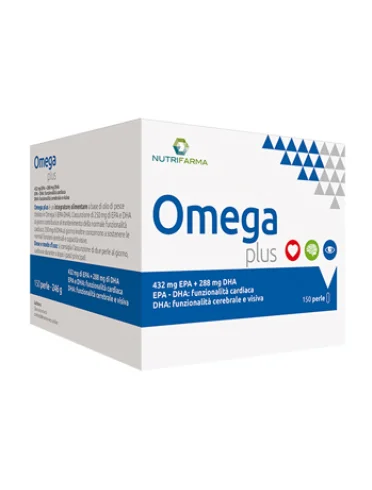 Omega plus integratore benessere cardiovascolare 150 perle Omega plus integratore benessere cardiovascolare 150 perle