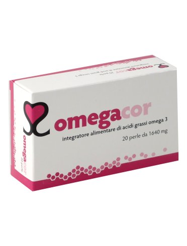 Omegacor integratore di omega 3 20 perle