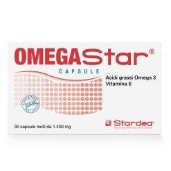 Omegastar - Integratore Benessere Cardiovascolare - 30 Capsule Molli