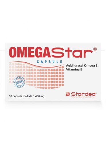 Omegastar - integratore benessere cardiovascolare - 30 capsule molli