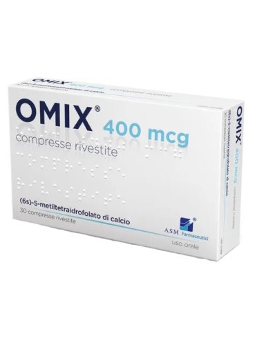 Omix 400 complemento nutrizionale vitamina b 30 compresse