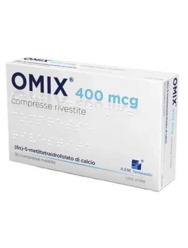 Omix 400 complemento nutrizionale vitamina b 30 compresse Omix 400 complemento nutrizionale vitamina b 30 compresse