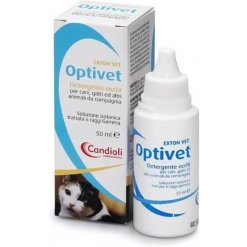 Optivet Detergente Oculare per Cani e Gatti 50 ml