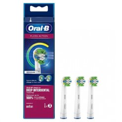 Oral-B Floss Action - Testine di Ricambio per Spazzolino Elettrico - 3 Testine