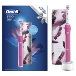 Oral-B Power Pro 1 - Spazzolino Elettrico - Colore Rosa Edizione Limitata